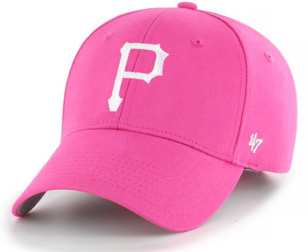 ‘47 Youth Girls' Pittsburgh Pirates MVP Pink Adjustable Hat
