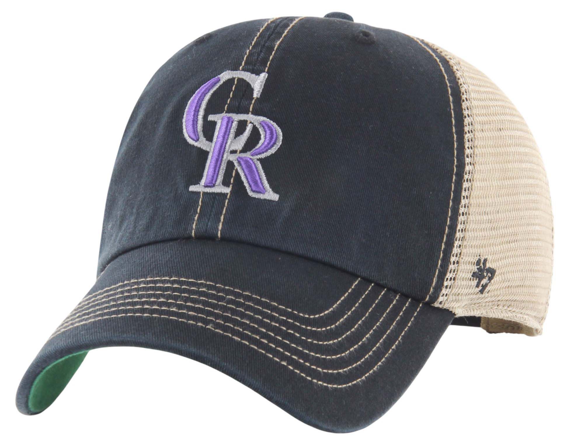 '47 Adult Colorado Rockies Trawler Clean Up Adjustable Hat product image