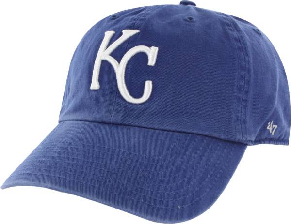 '47 Men's Kansas City Royals Clean Up Royal Adjustable Hat