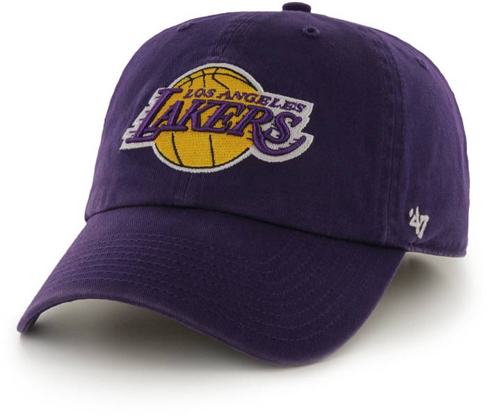 Men's Los Angeles Lakers '47 Purple Clean Up Adjustable Hat