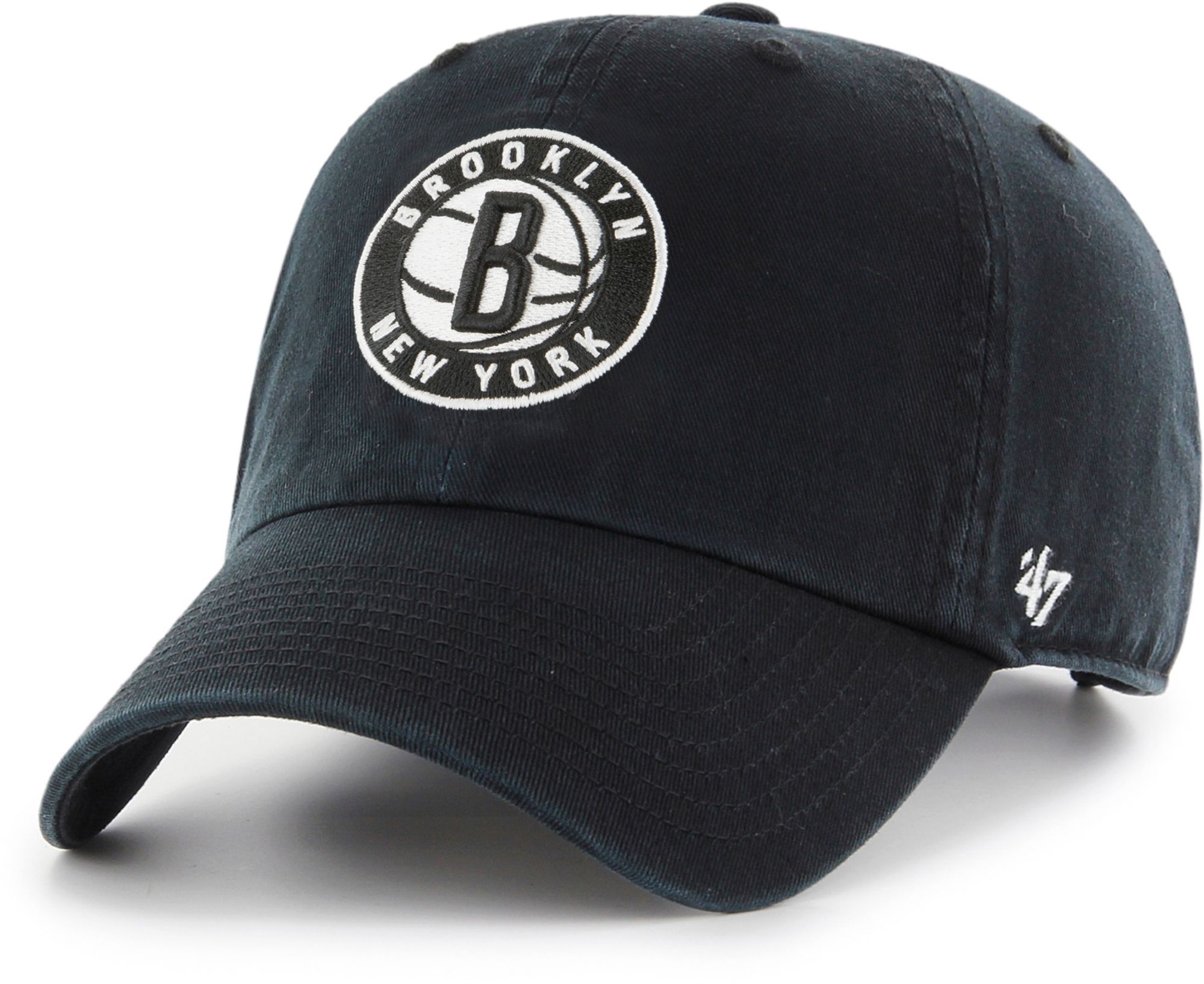 47 Men's Brooklyn Nets Black Clean Up 