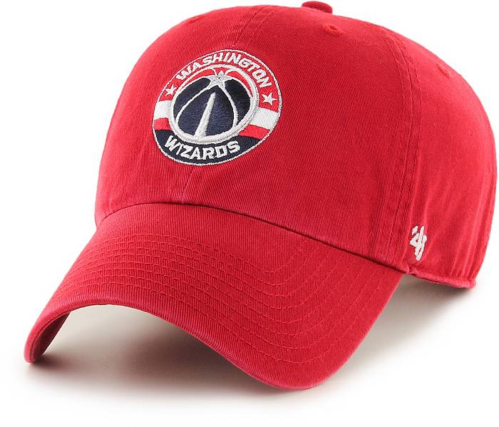 Washington Bullets '47 Triad Snapback Hat - Red/White