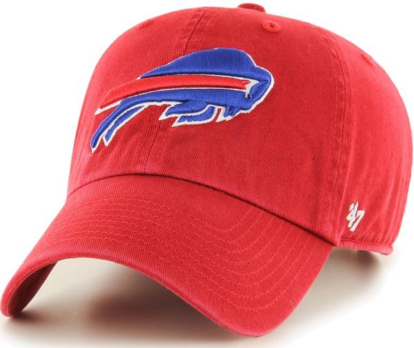 47 Men's Buffalo Bills Clean Up Red Adjustable Hat