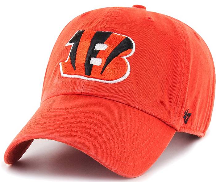 47 Men's Cincinnati Bengals Clean Up Orange Adjustable Hat