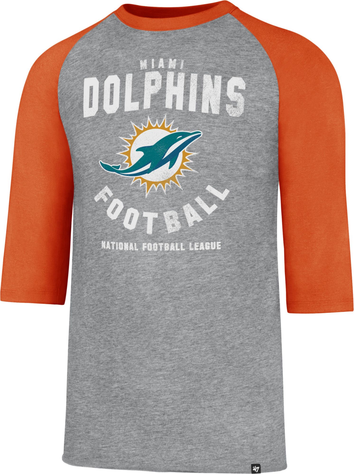grey miami dolphins t shirt