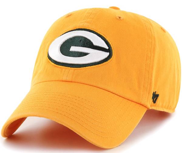 47 Men's Green Bay Packers Clean Up Gold Adjustable Hat