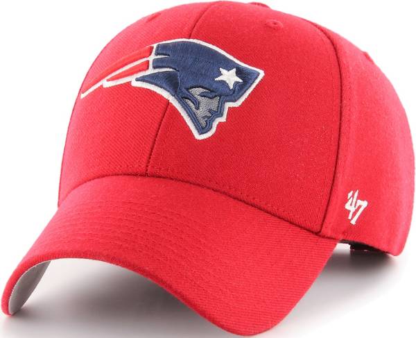 '47 Men's New England Patriots MVP Red Adjustable Hat