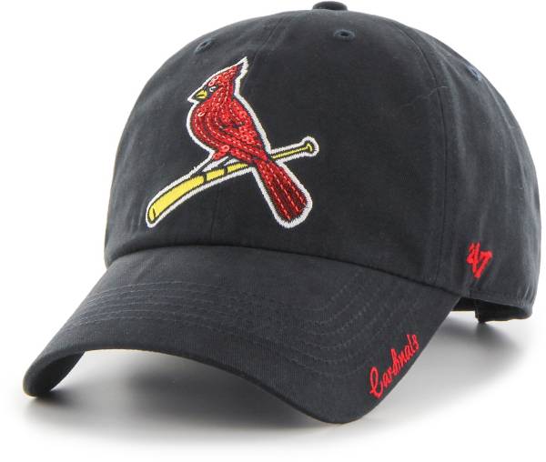 ‘47 Women's St. Louis Cardinals Sparkle Clean Up Navy Adjustable Hat