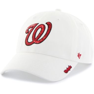 sorry, ‘47 Women's Washington Nationals Sparkle Clean Up White Adjustable Hat is currently out of stock