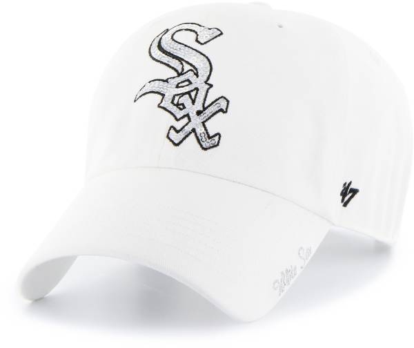 ‘47 Women's Chicago White Sox Sparkle Clean Up White Adjustable Hat