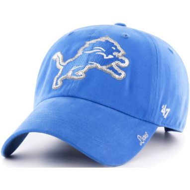 sorry, '47 Women's Detroit Lions Sparkle Clean Up Blue Adjustable Hat is currently out of stock