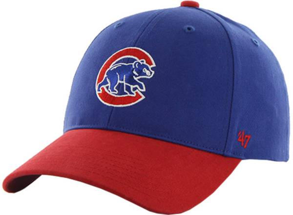 '47 Youth Chicago Cubs Short Stack MVP Royal/Red Adjustable Hat