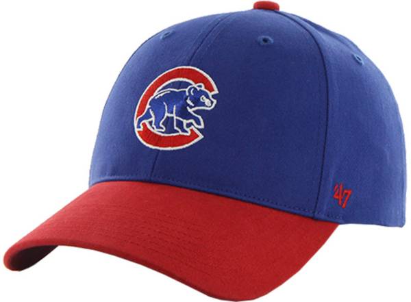 '47 Youth Chicago Cubs Short Stack MVP Royal/Red Adjustable Hat