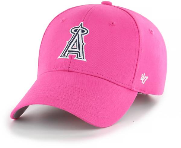 '47 Youth Girls' Los Angeles Angels Basic Pink Adjustable Hat