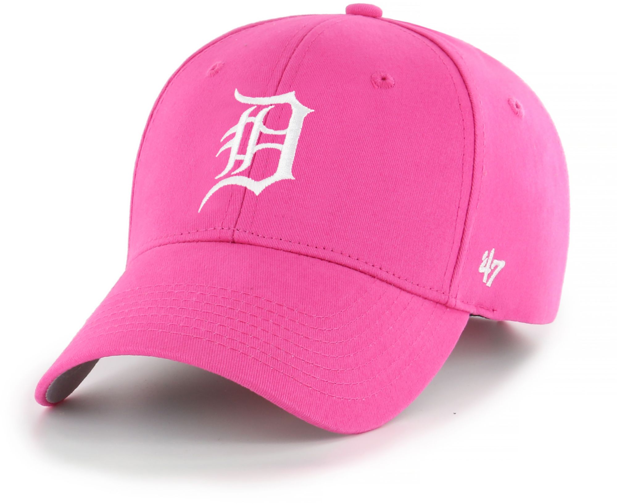 pink detroit hat