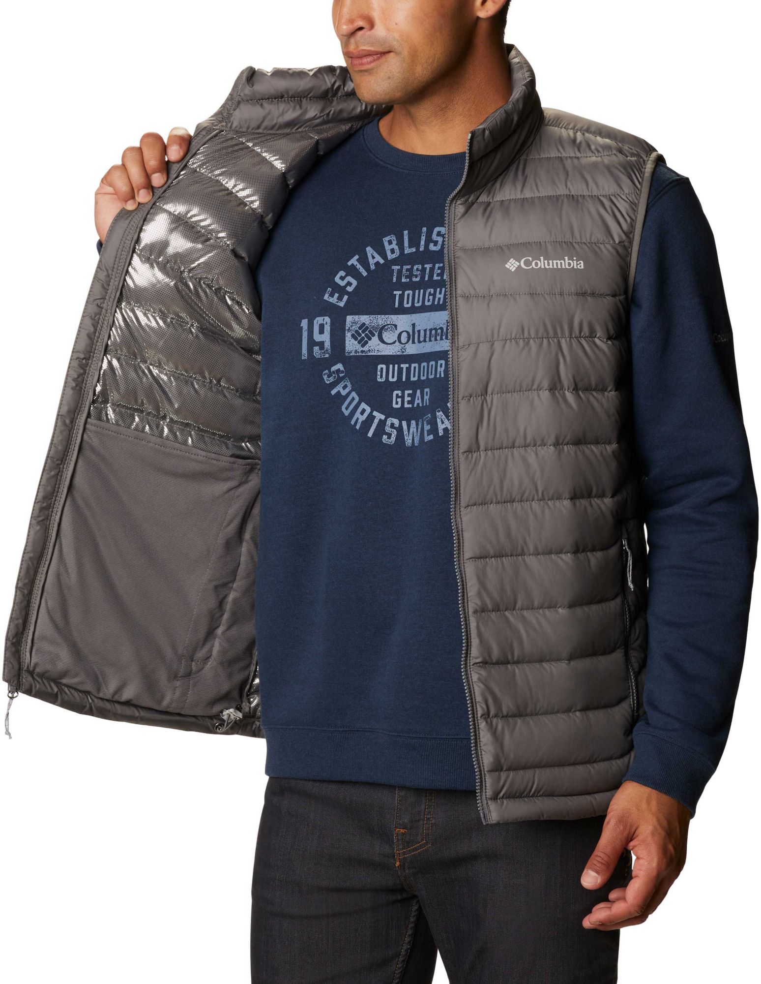 men's powder lite vest