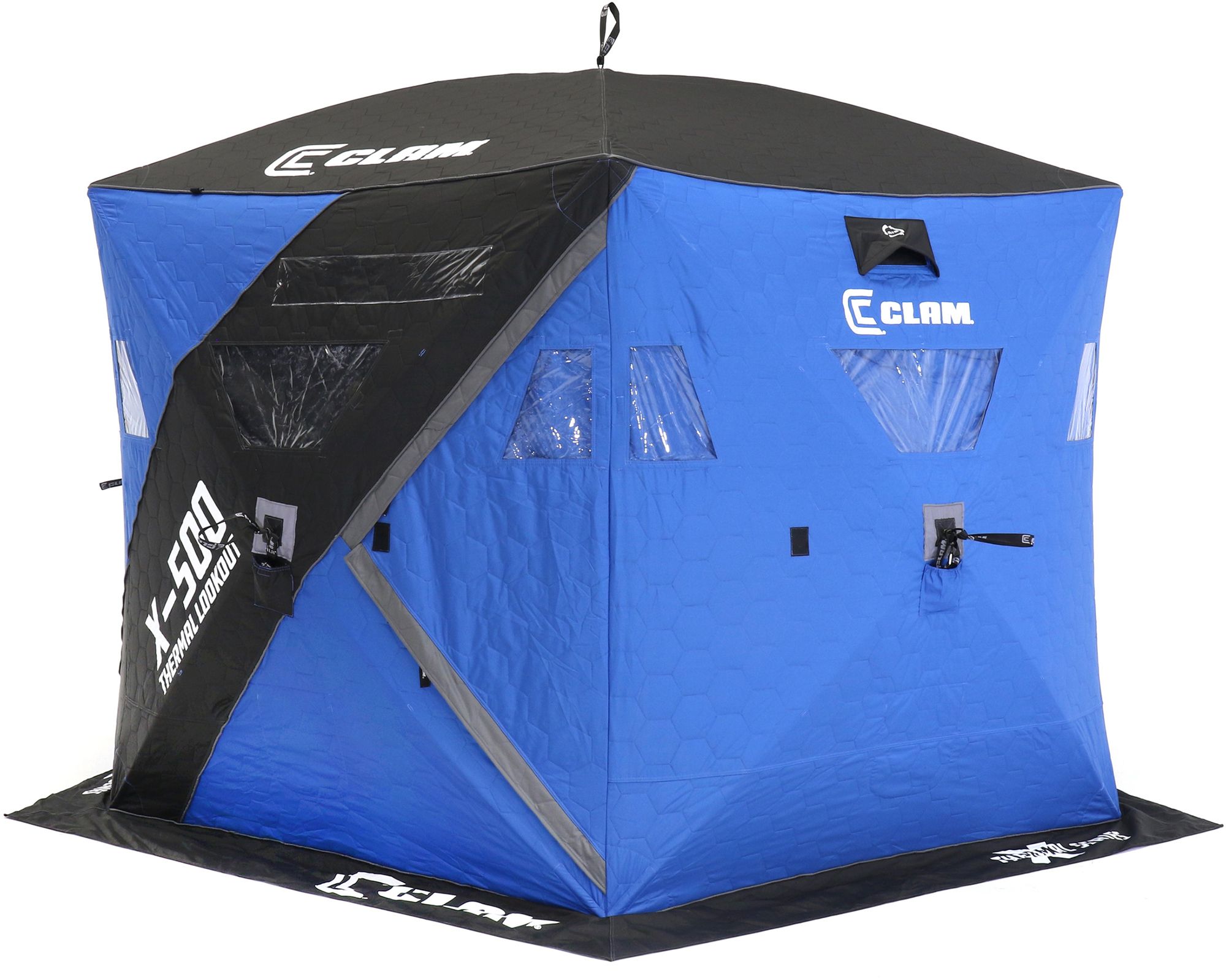 Clam Outdoors X-500 Lookout Thermal Ice Fishing Shelter