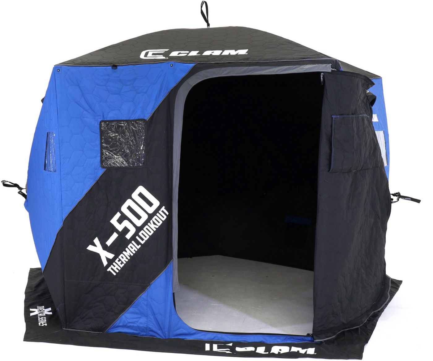 Clam Outdoors X 500 Lookout Thermal Ice Fishing Shelter Publiclands