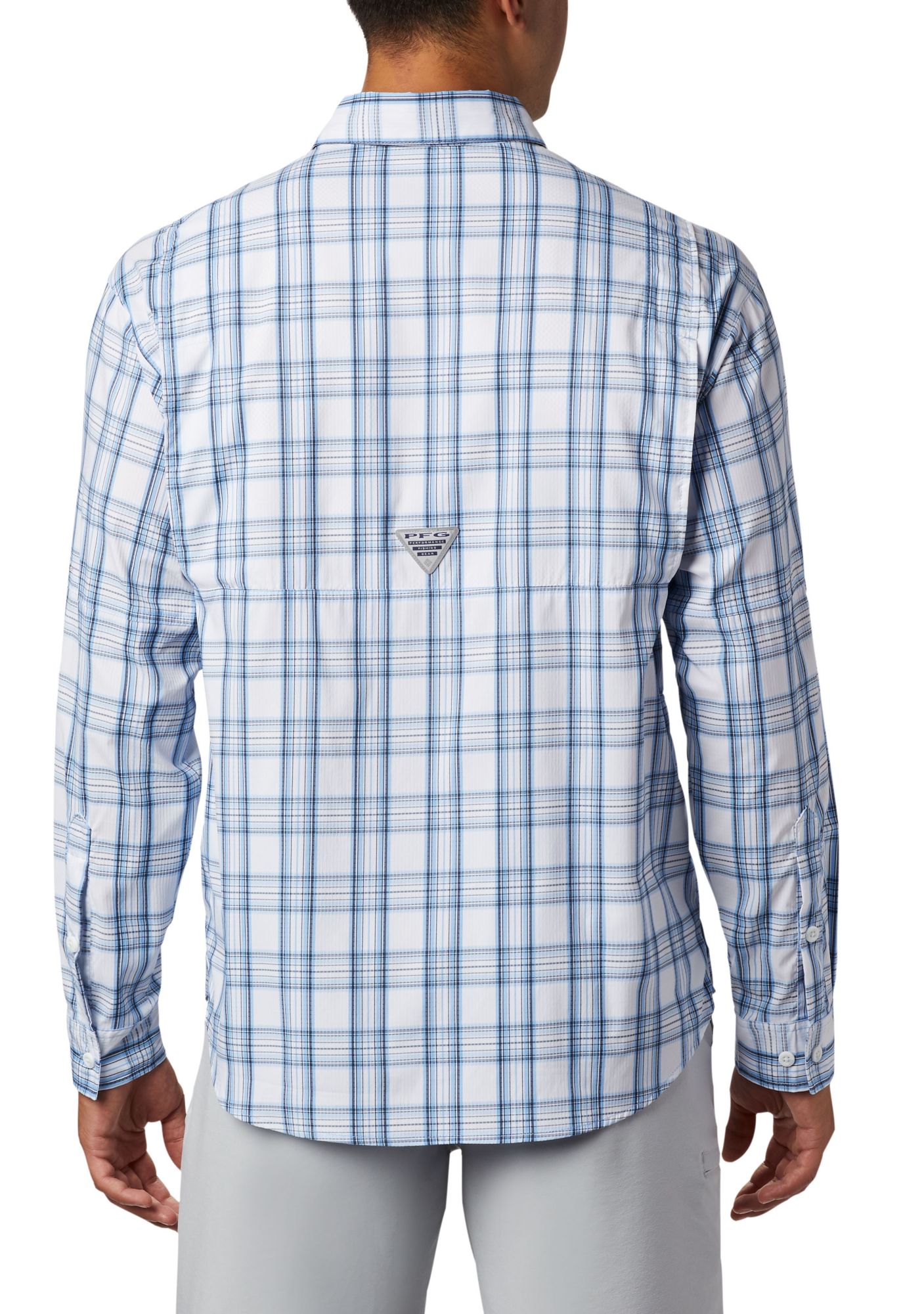 Columbia Men's North Carolina Tar Heels Carolina Blue Long Sleeve Tamiami Shirt product image