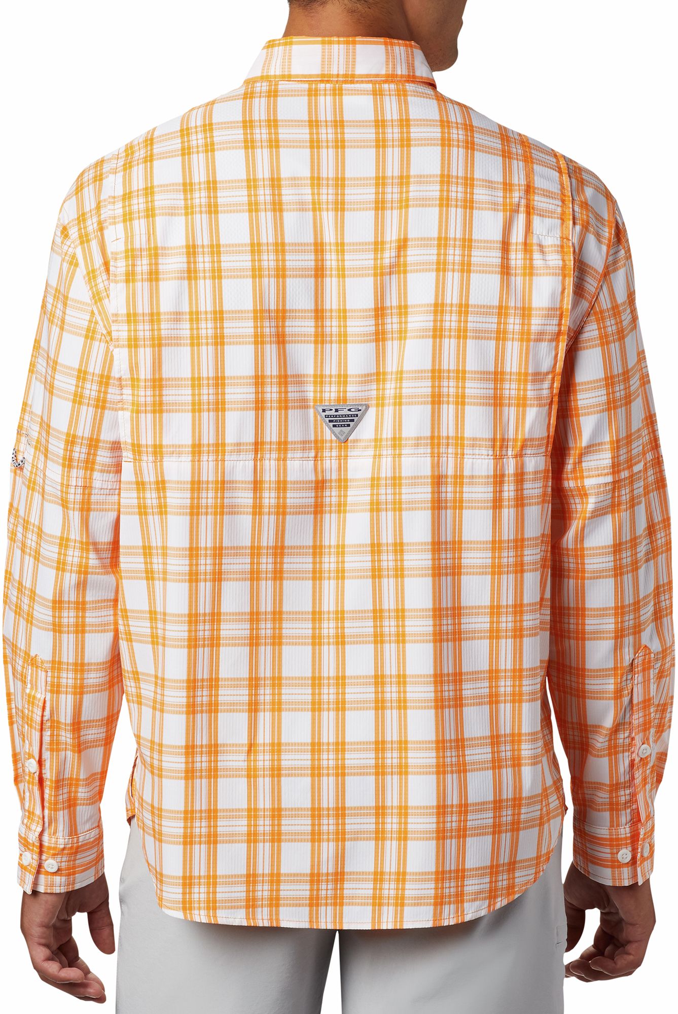 Columbia Men's Tennessee Volunteers Tennessee Orange CLG Super Tamiami &trade; Long Sleeve Shirt product image