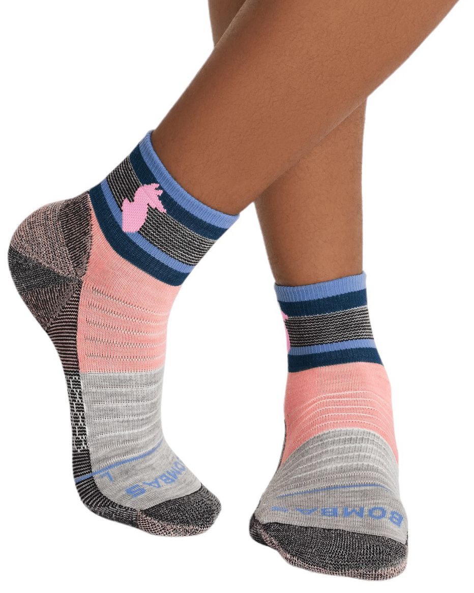 Bombas x Cotopaxi Merino Blend Multi Texture Painterly Stripes Hiking Quarter product image