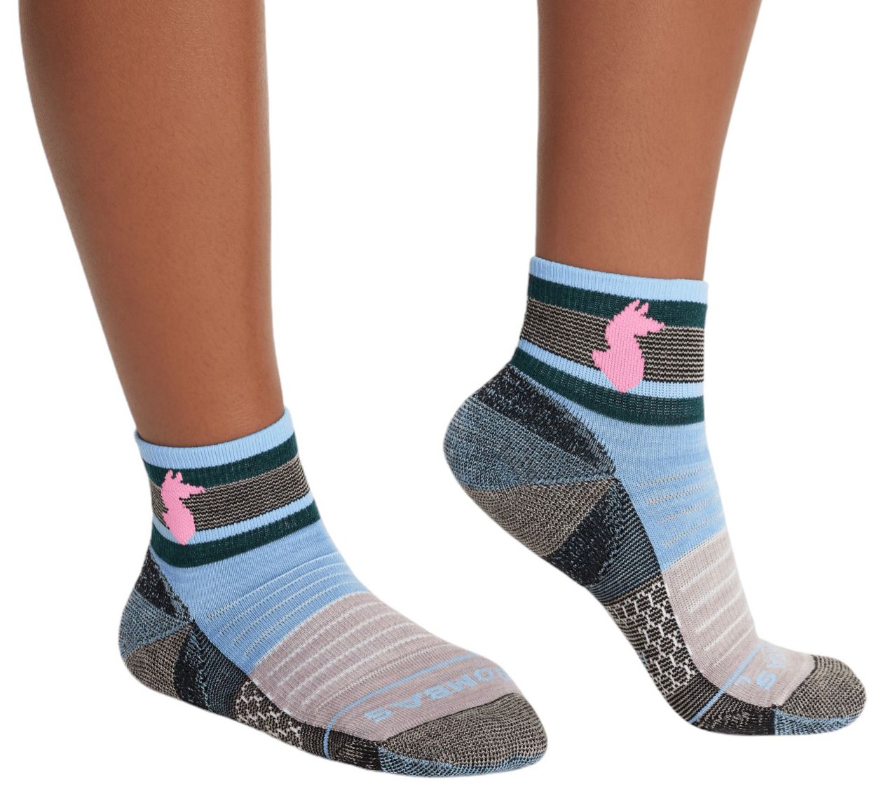 Bombas x Cotopaxi Merino Blend Multi Texture Painterly Stripes Hiking Quarter product image