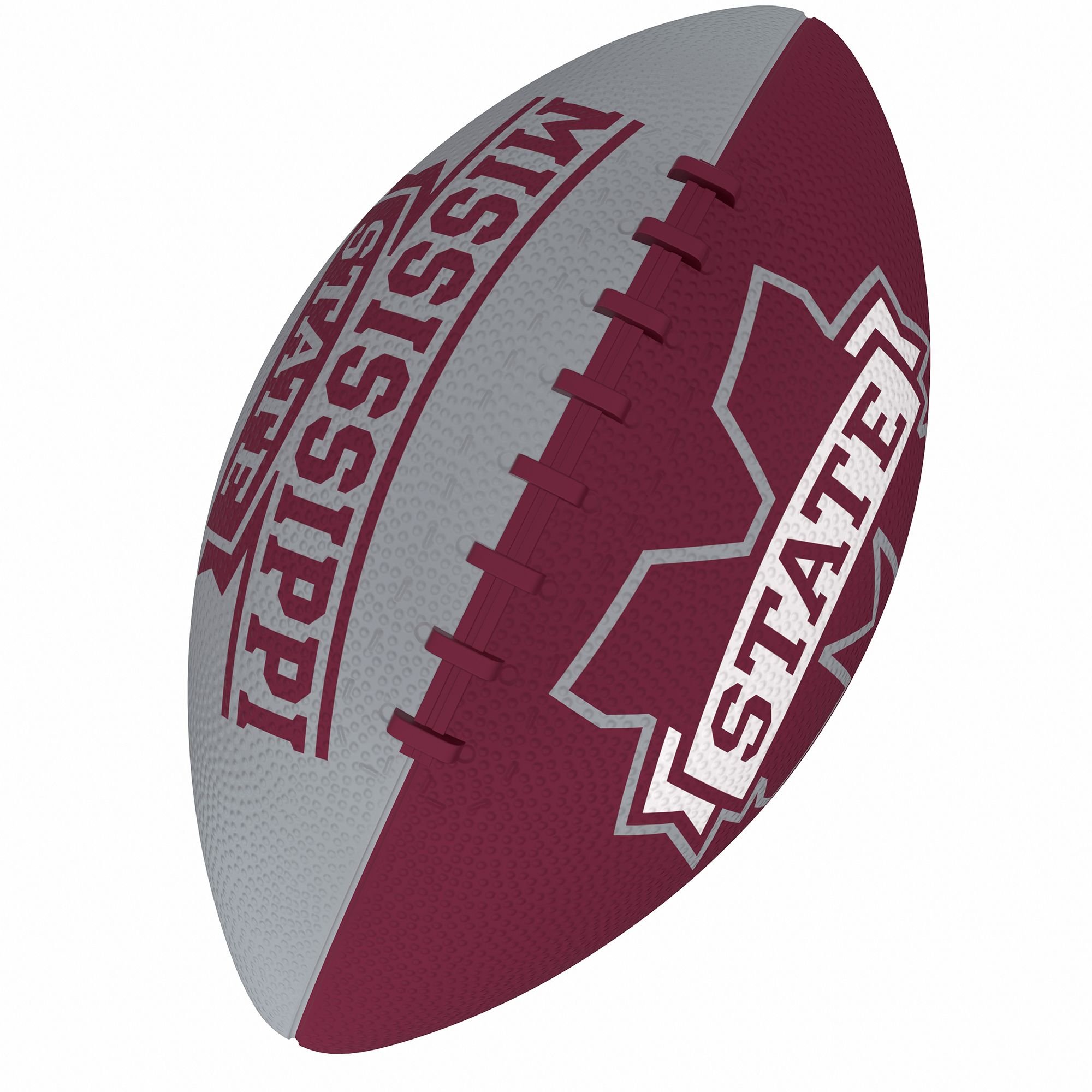 Logo Brands Mississippi State Bulldogs Rubber Junior Football product image