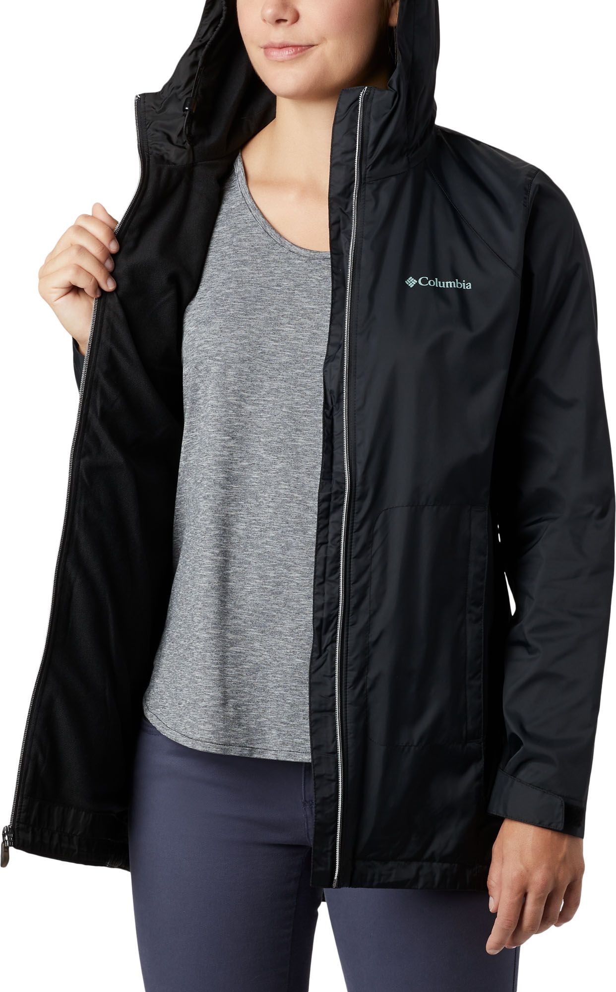 Columbia Women's Switchback Lined Long Rain Jacket product image