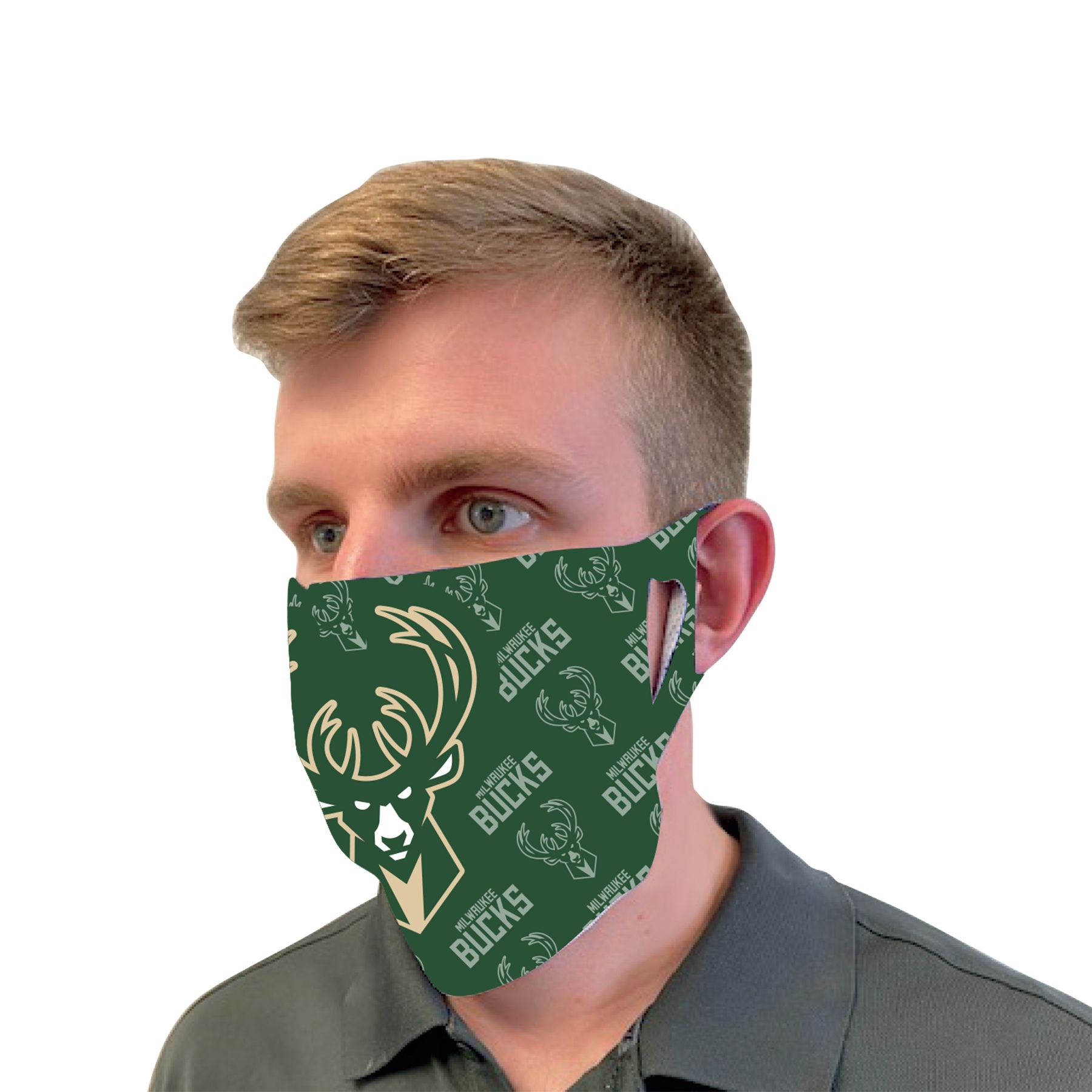 Wincraft Milwaukee Bucks Face Mask – 3-Pack product image