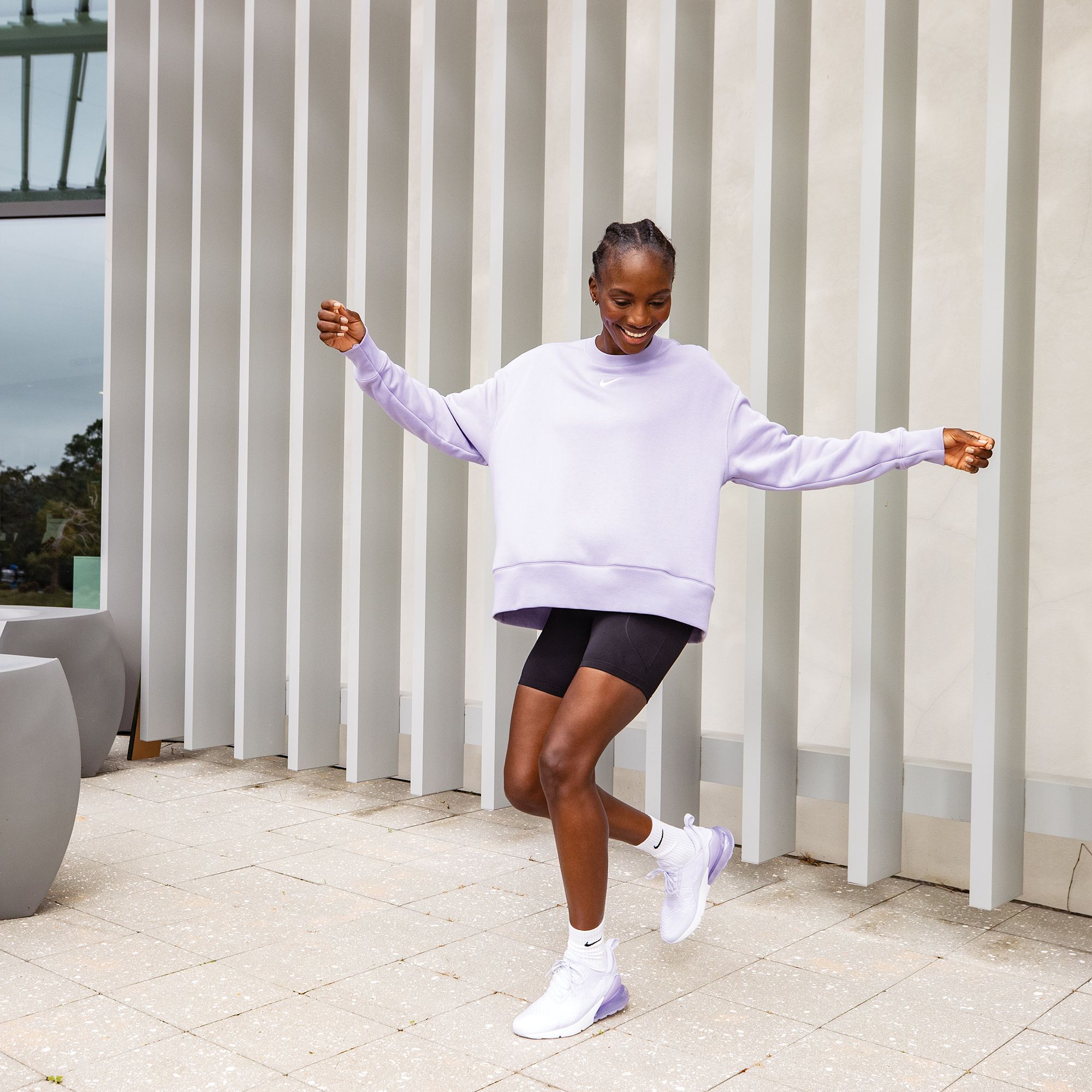 Nike Women's Sportswear Phoenix Fleece Oversized Crew-Neck Sweatshirt product image