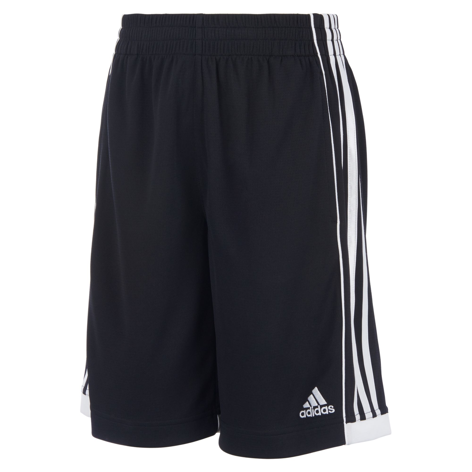 boys white adidas shorts