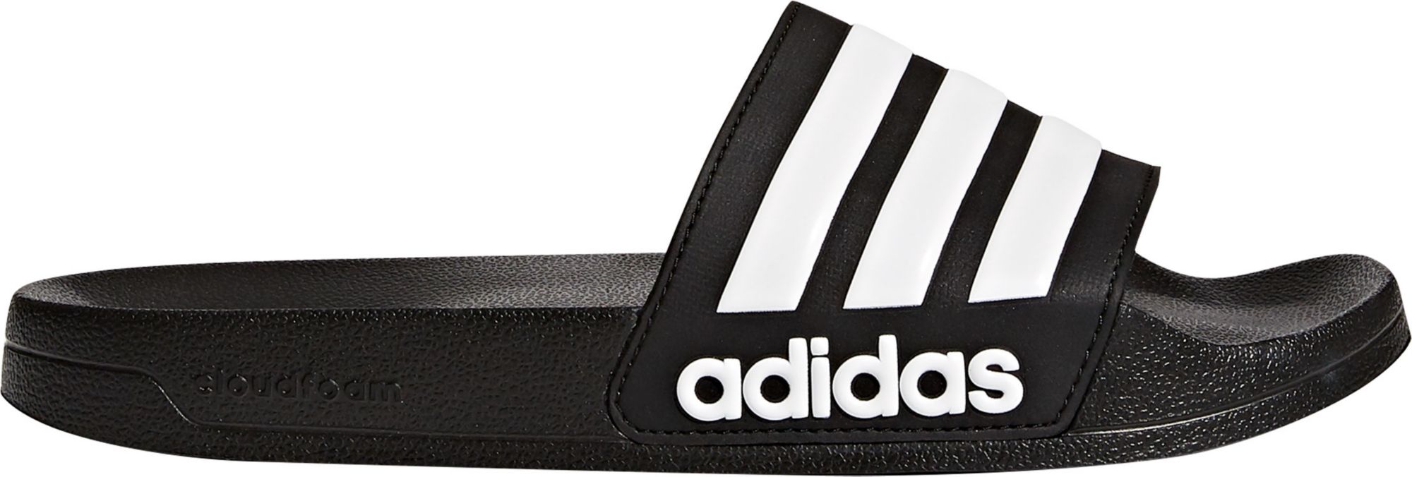 adidas men's cloudfoam adilette flip flop