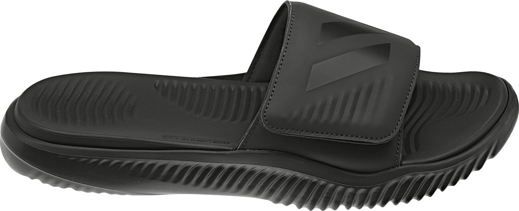 adidas black on black slides