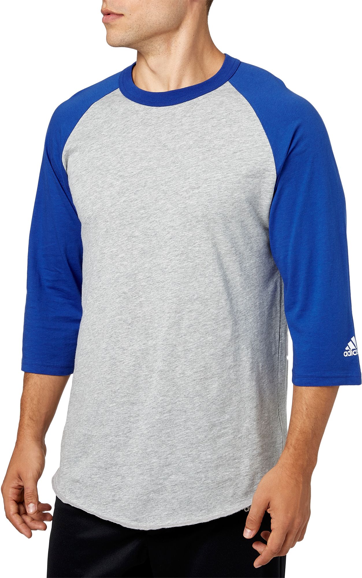 adidas men's triple stripe baseball jacket
