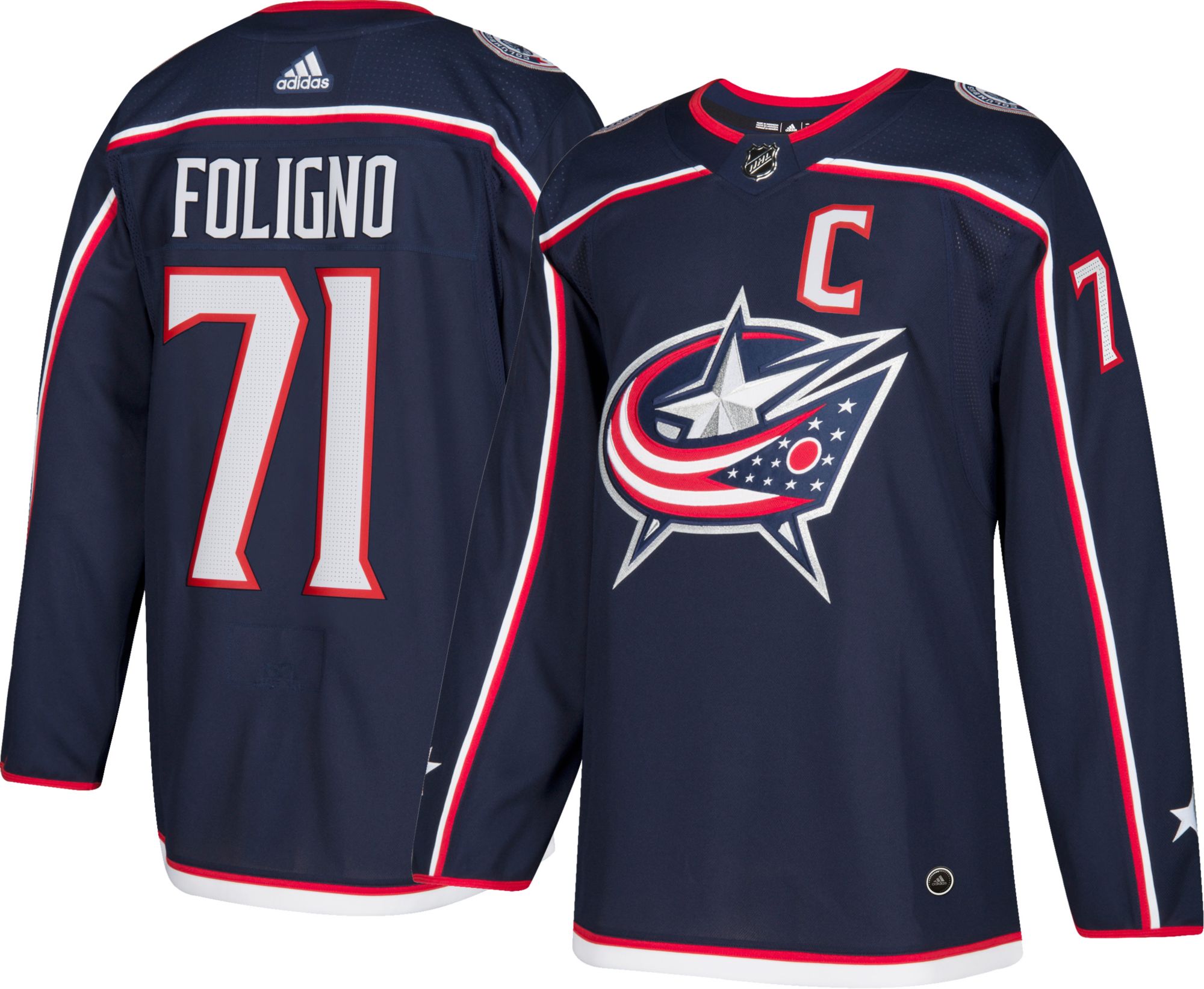 columbus blue jackets men's jersey