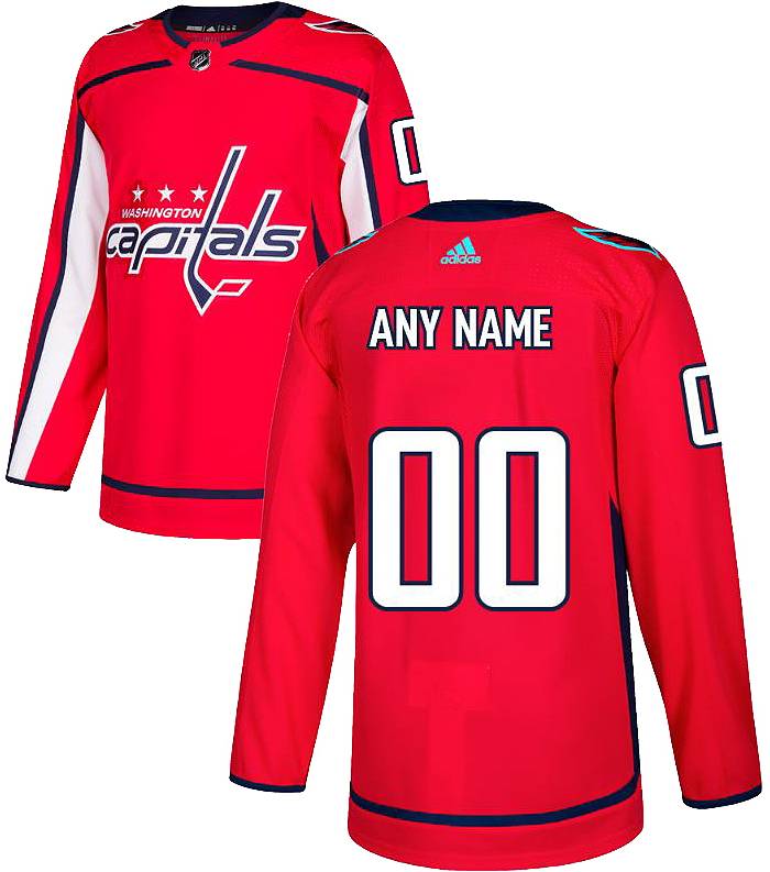 adidas Capitals Ovechkin Home Authentic Jersey Men's, Red, Size 54