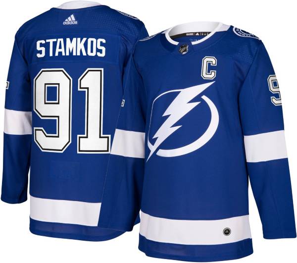 adidas Men's Tampa Bay Lightning Steven Stamkos #91 Authentic Pro Home Jersey