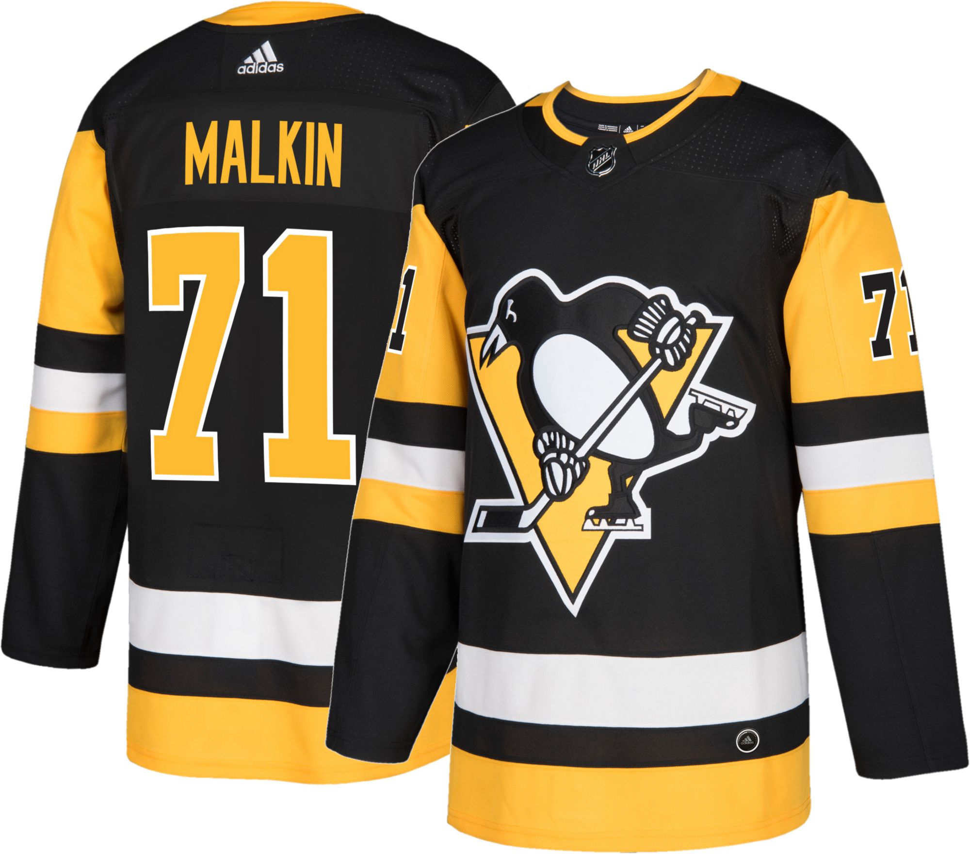 what color is pittsburgh penguins home jersey