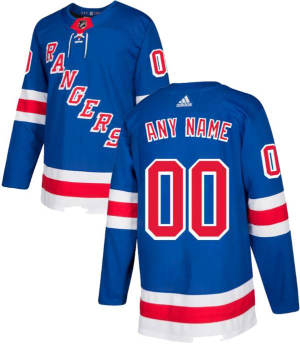 filosofisk Bi Hende selv adidas Men's Custom New York Rangers Authentic Pro Home Jersey | DICK'S  Sporting Goods
