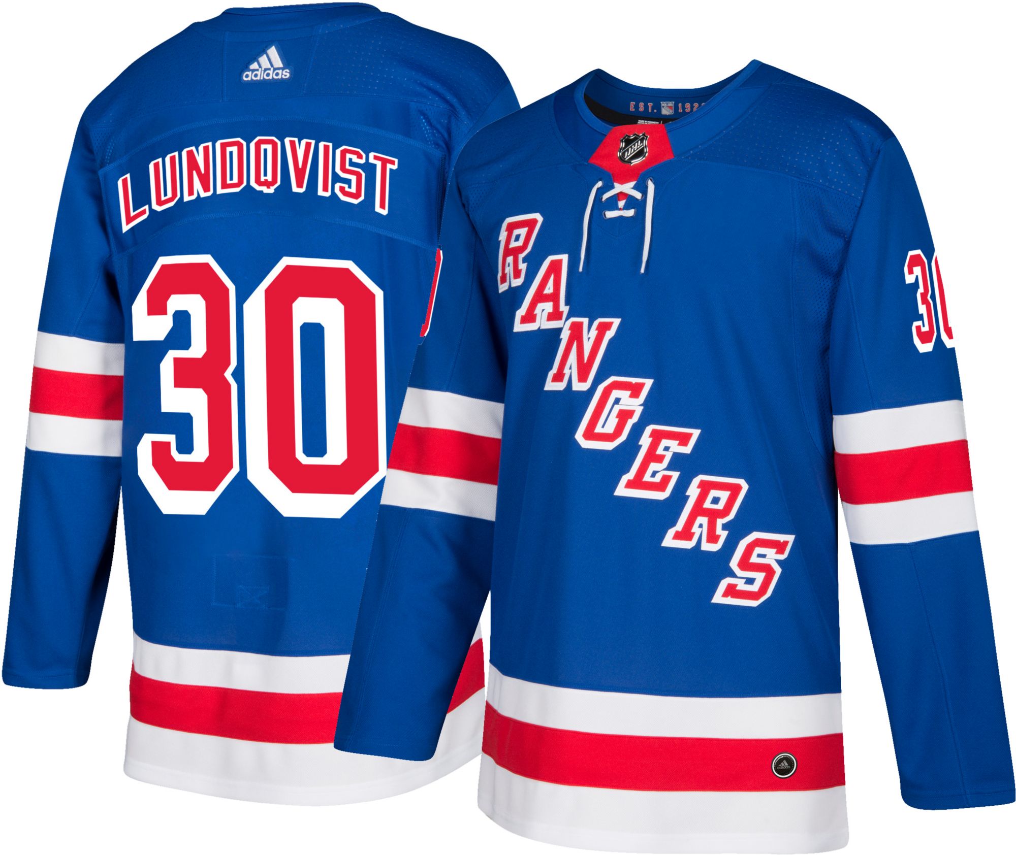 New York Rangers Henrik Lundqvist #30 