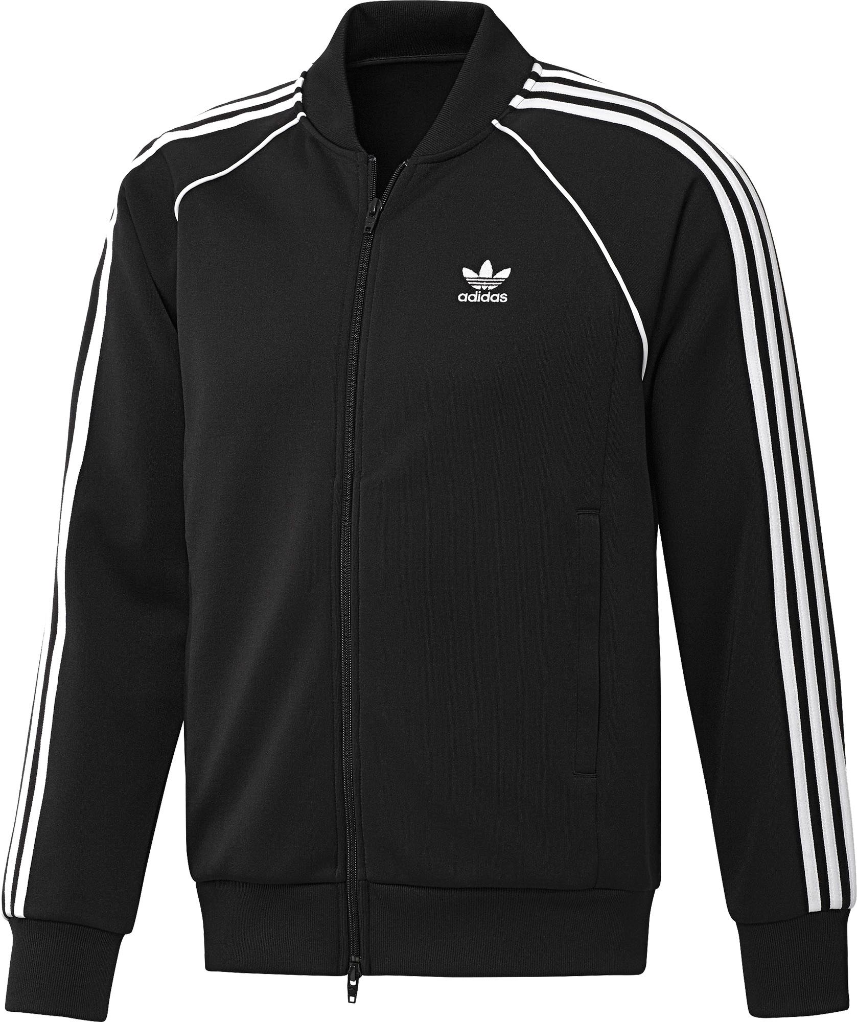 adidas originals superstar track top black