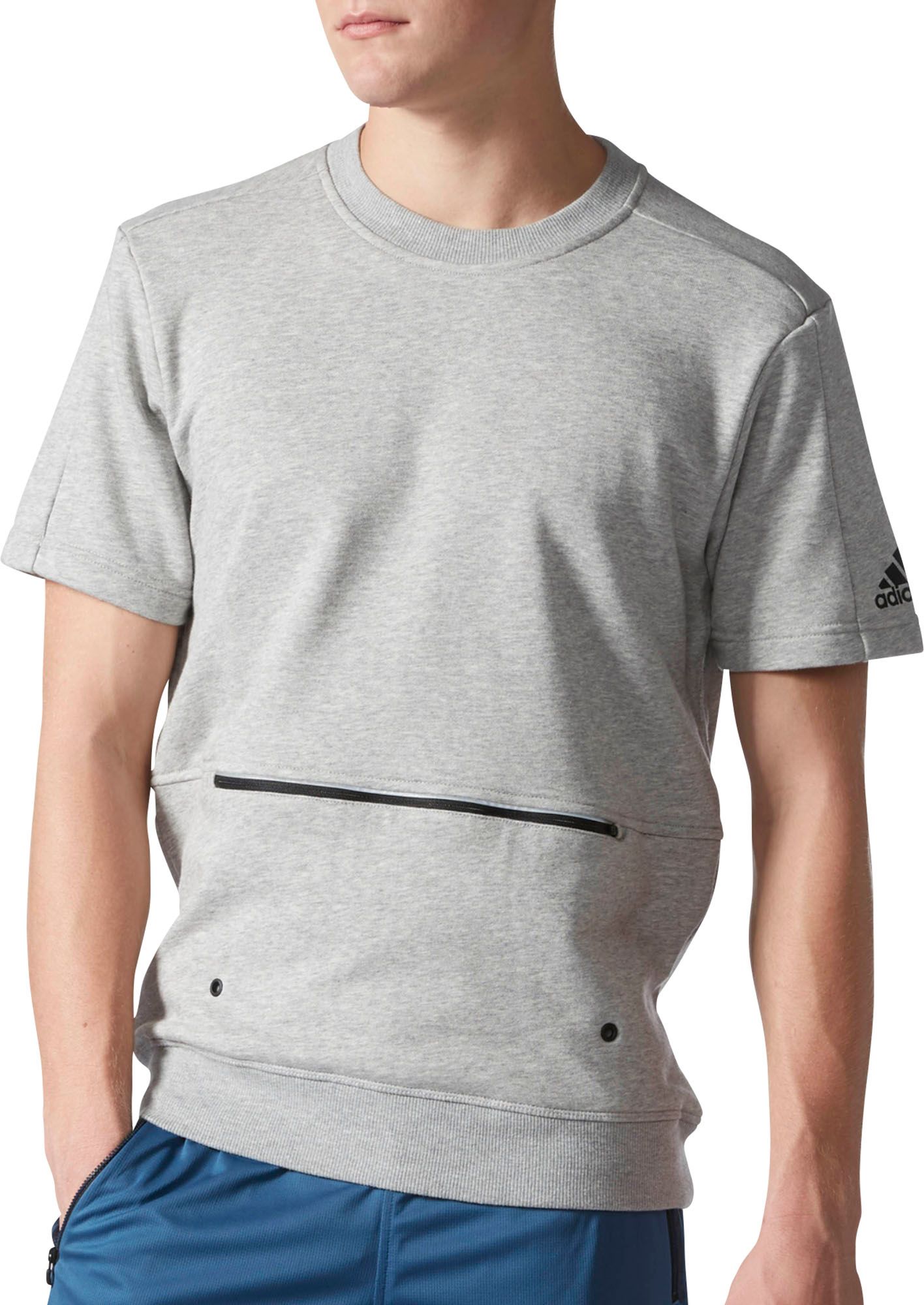 men's short sleeve sweatshirts