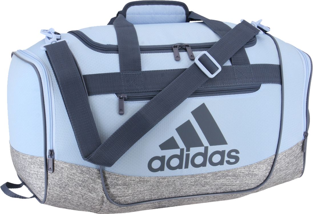 adidas grey duffle bag