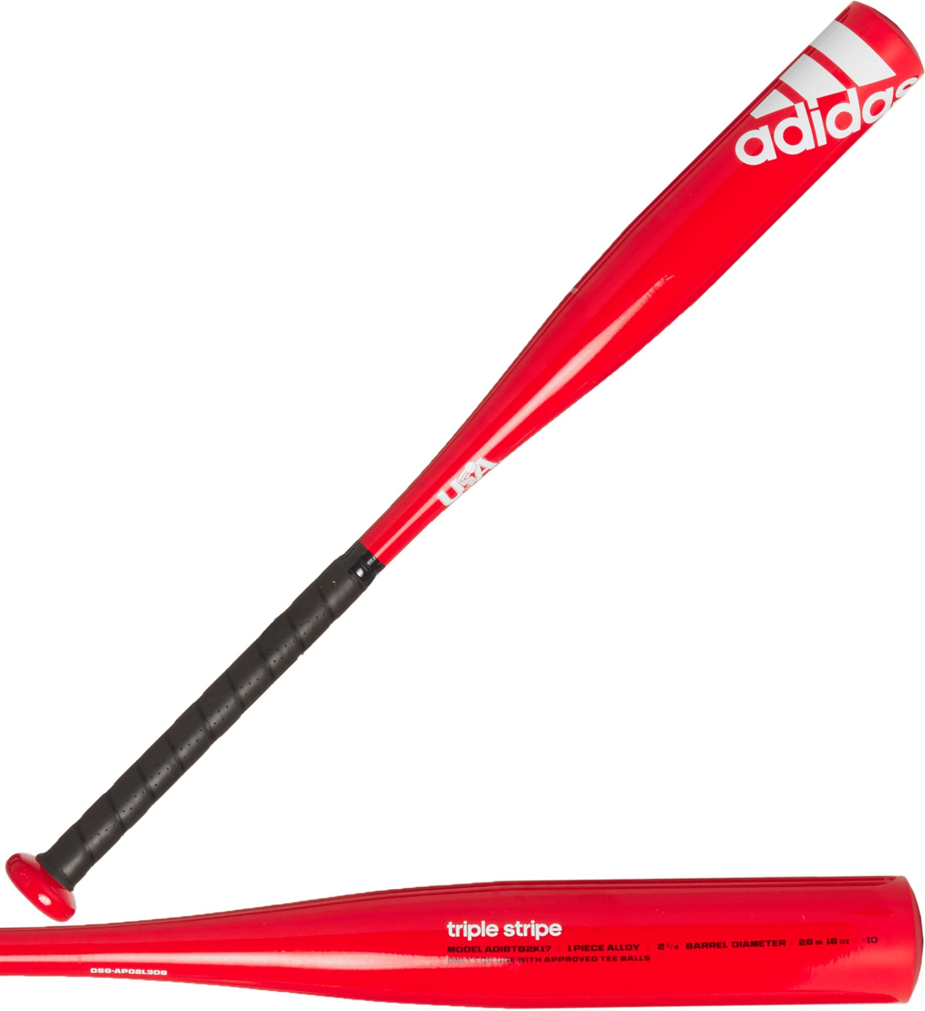 adidas Triple Stripe T-Ball Bat 2018 