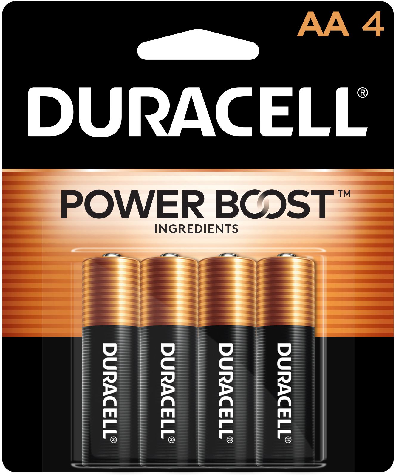 Duracell Coppertop AA Alkaline Batteries – 4 Pack product image