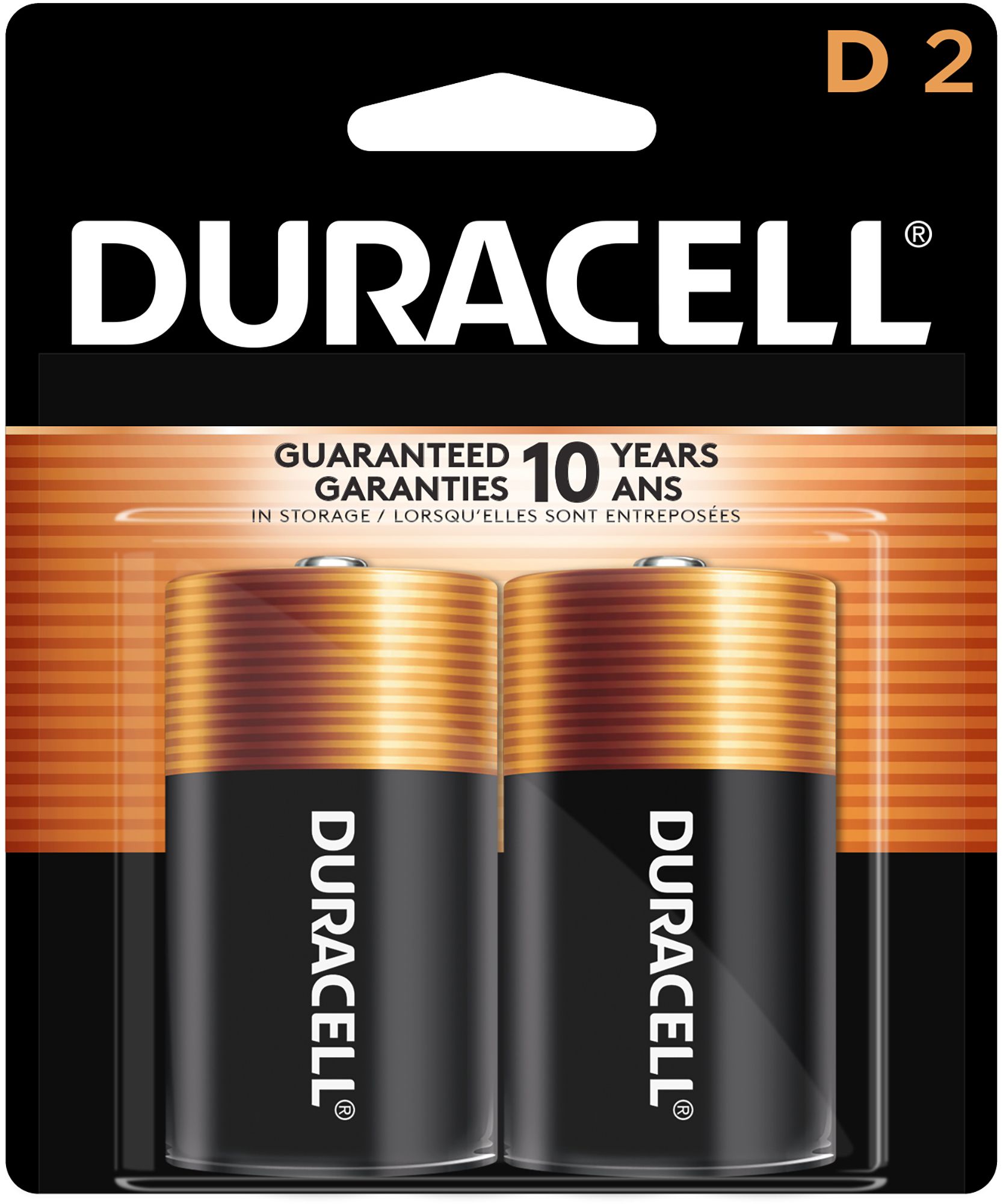 Duracell Coppertop D Alkaline Batteries – Pack