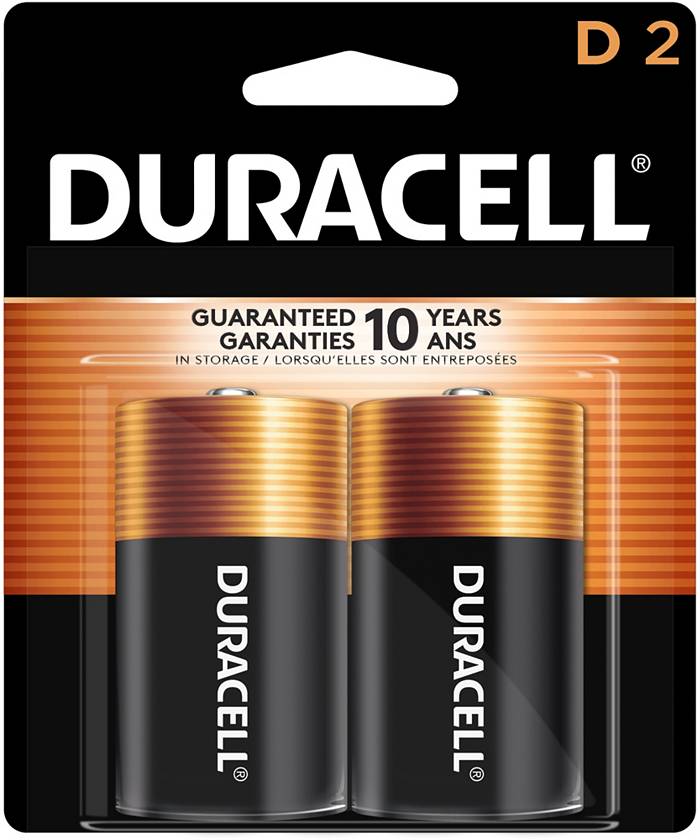 Duracell Duracell Coppertop 9V Battery, 2 Pack, Long-lasting Power