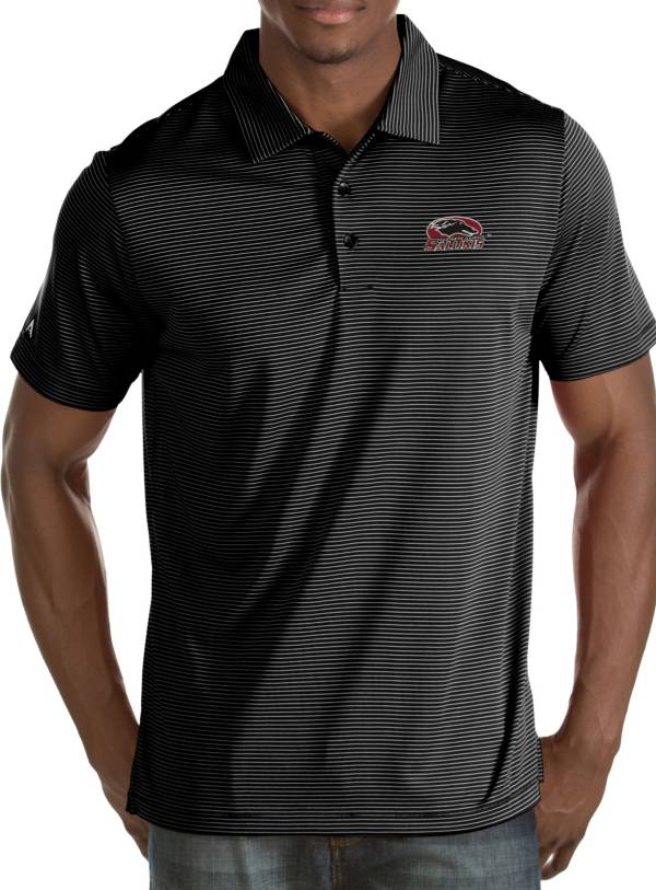 Antigua Men's Southern Illinois  Salukis Black Quest Polo product image