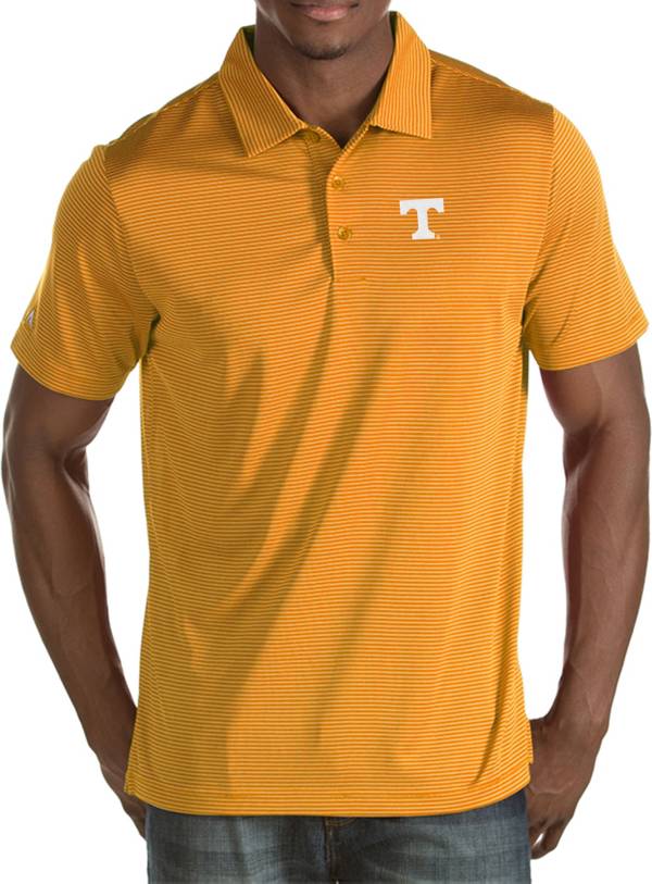 Antigua Men's Tennessee Volunteers Tennessee Orange Quest Polo