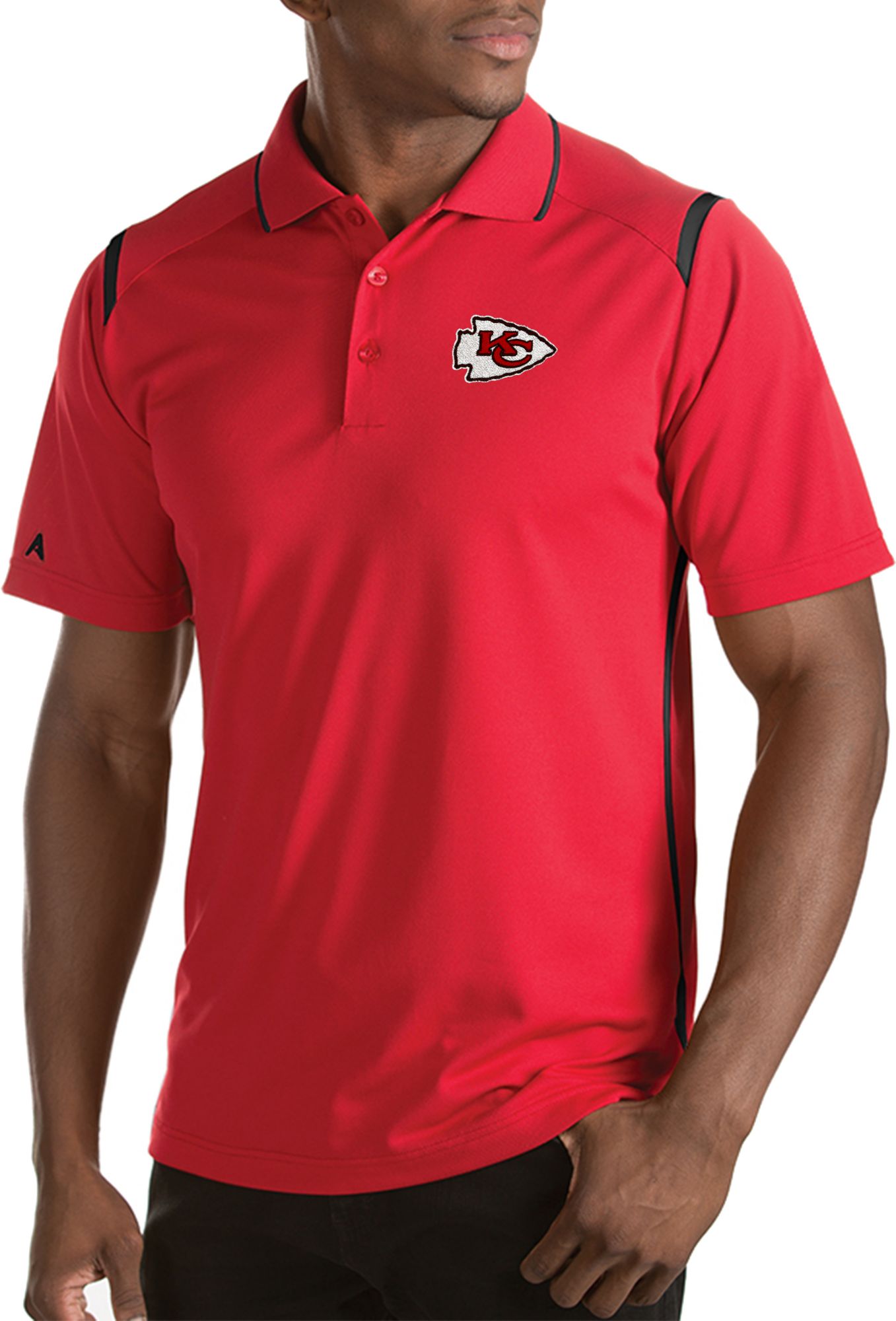 men's kansas city chiefs polo shirt
